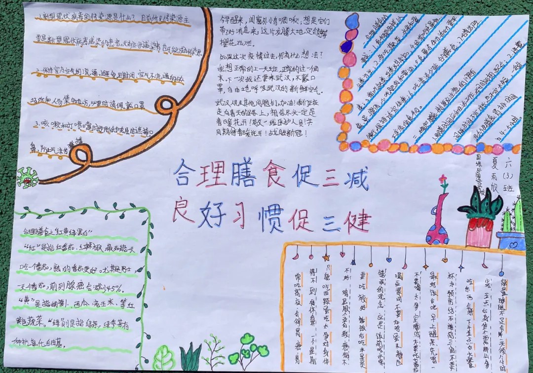 “5.20”中國(guó)學(xué)生營養日 | 國(guó)維學(xué)子手繪手抄報向(xiàng)健康“表白” “5.20”中國(guó)學(xué)生營養日 | 國(guó)維學(xué)子手繪手抄報向(xiàng)健康“表白”